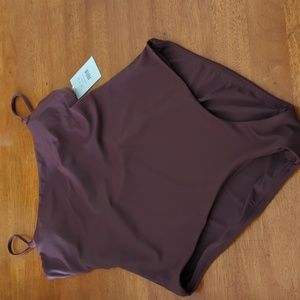 Andie Swim The Jetties One Piece LT Cacao size Large Tall NWT